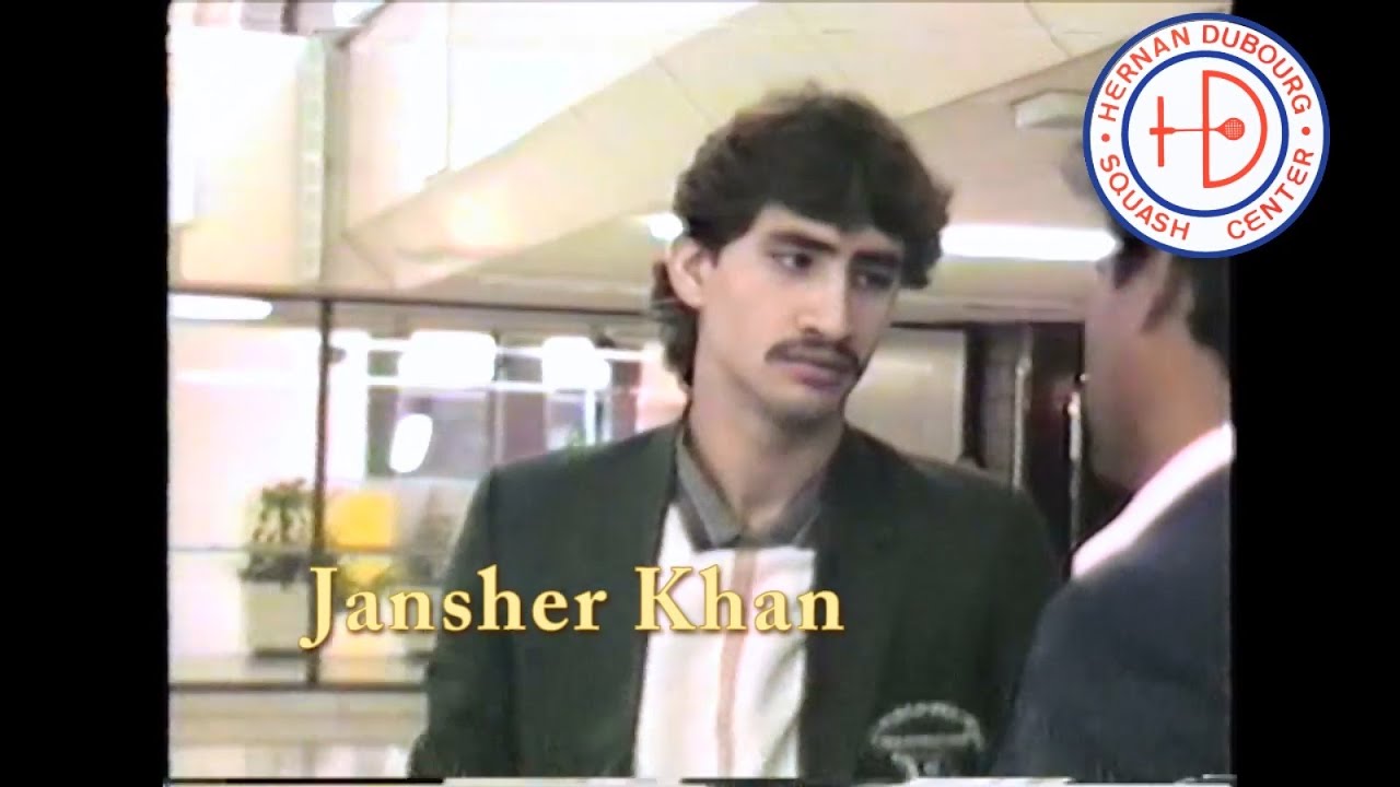 Squash interviews from 1986-87 British Open squash legends
