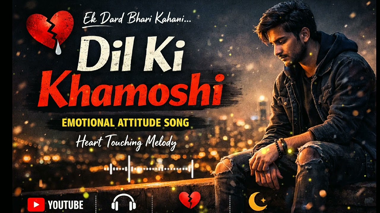 Dil Ki Khamoshi 💔 | Heart Touching Emotional Hindi Song | Sad Lofi Song | Midnight Vibes