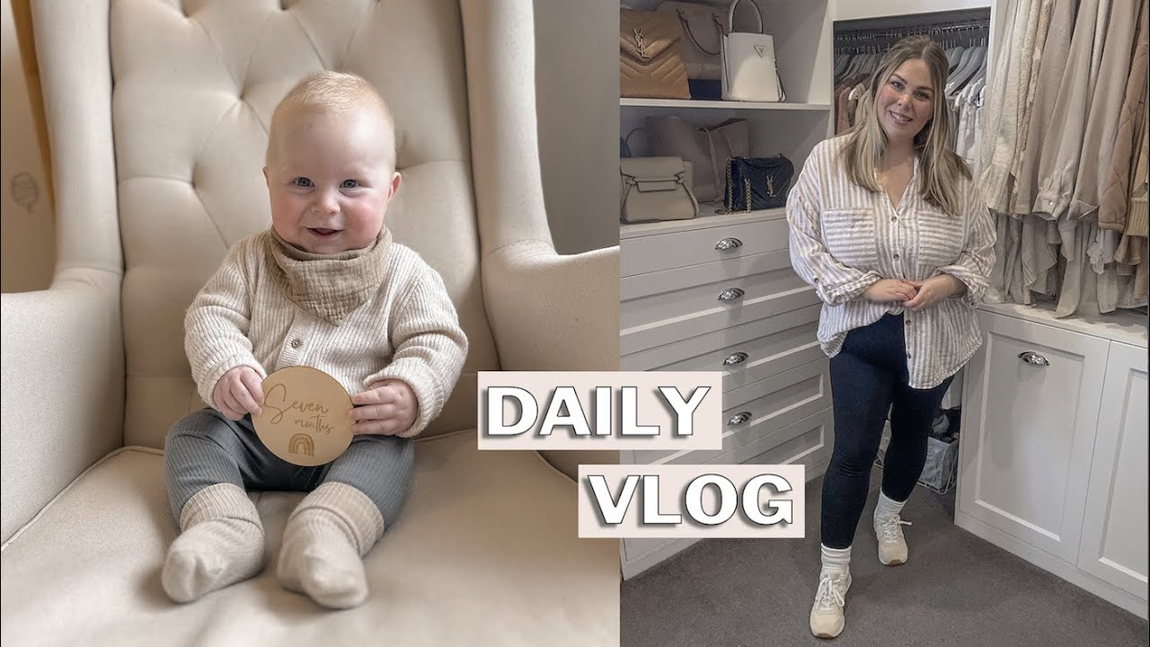 Daily Vlog 29 August 2024 - He rolled at 7 months!