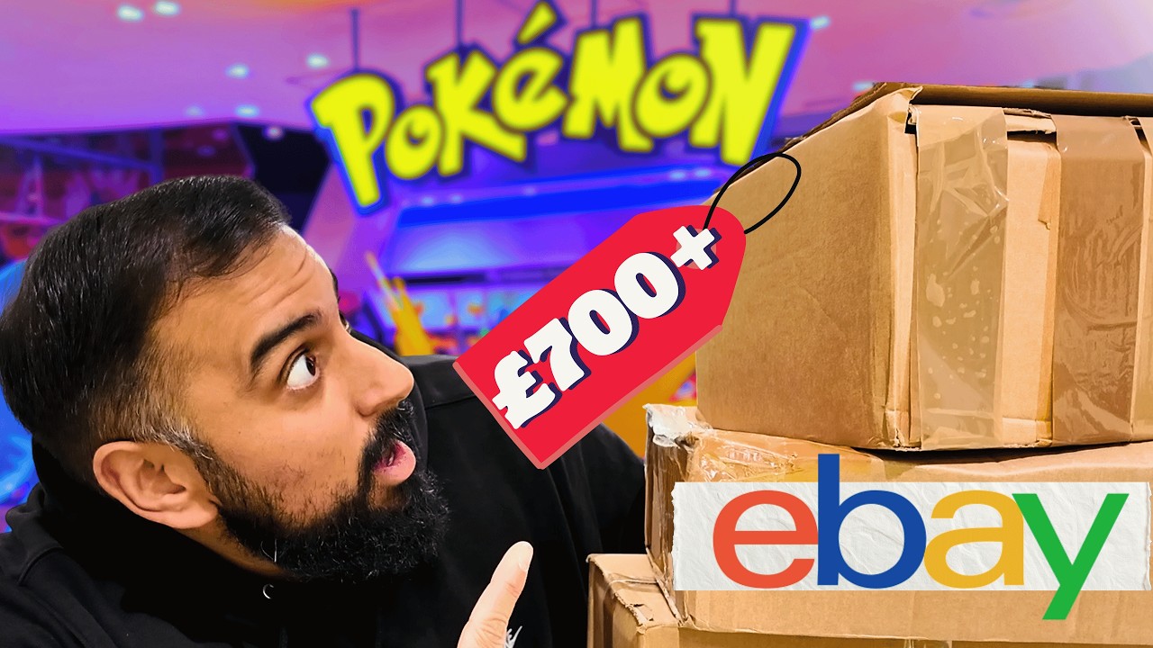 £700 Pokémon Sealed Haul (eBay UK) | Pokémon Center ETBs + Booster Box Pickup!