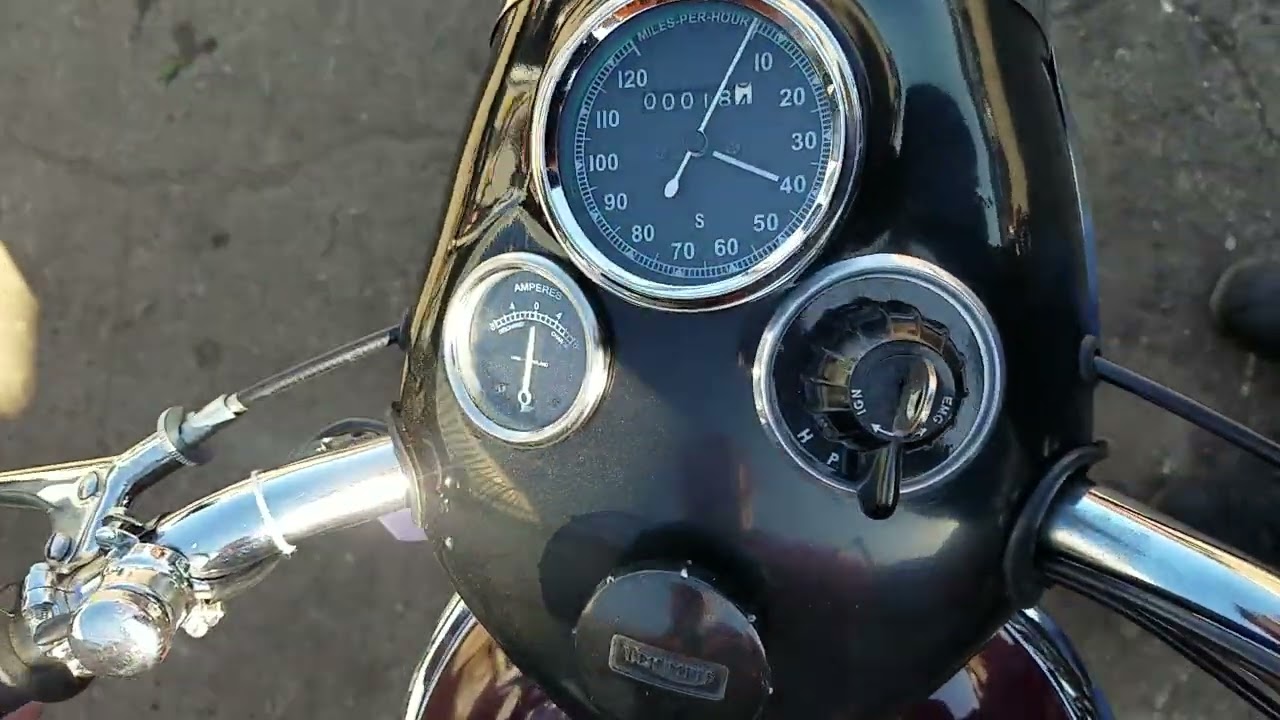 1959 Triumph 5TA Speed Twin 500cc at Andy Tiernans #09153TRI