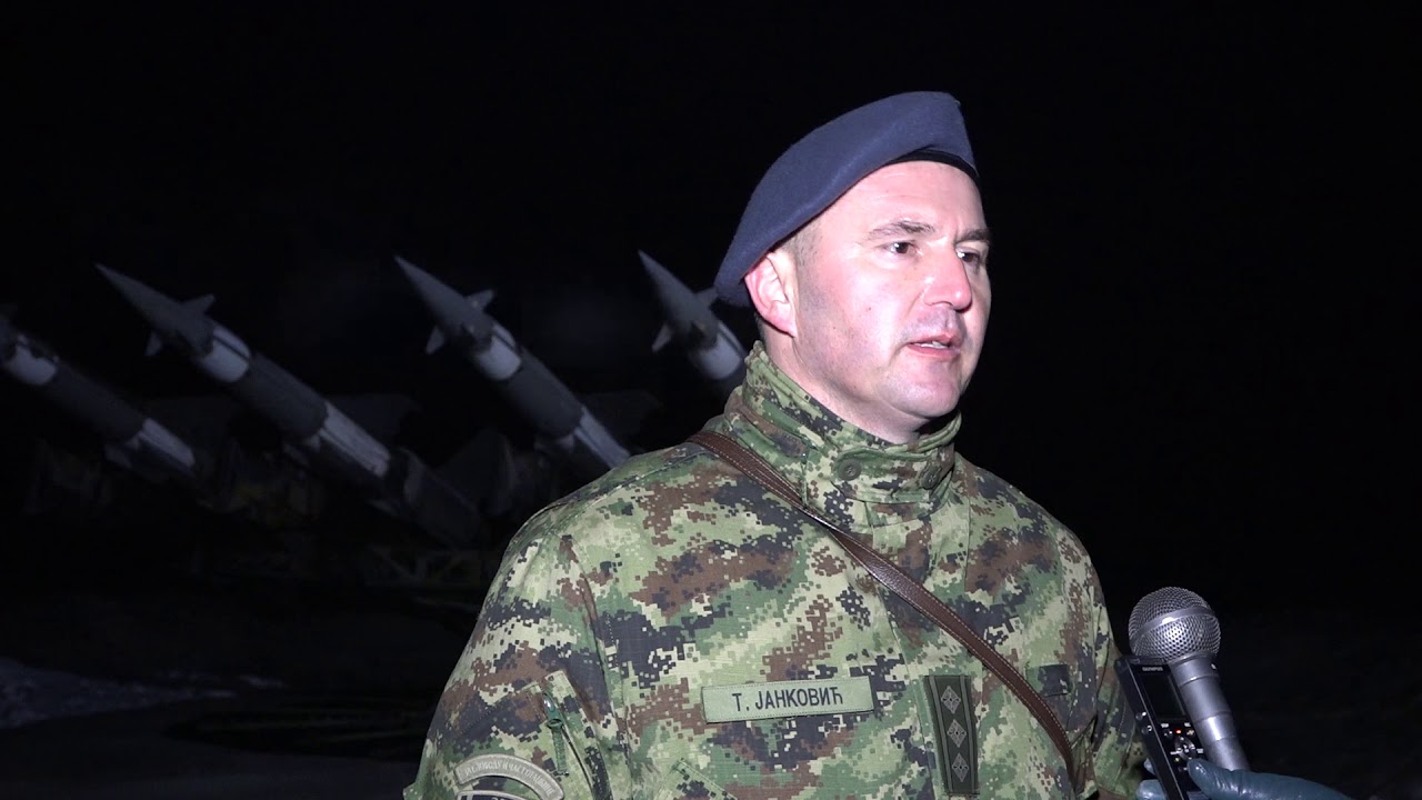Pukovnik Tiosav Janković, komandant 250. raketne brigade za PVD