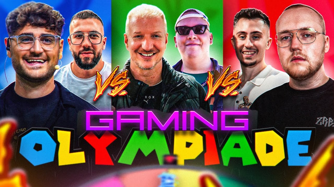 500€ XXL GAMING OLYMPIADE 🏅🤑 mit Schradin, Mert, Kroko, Zarbex & Repaz 🔥