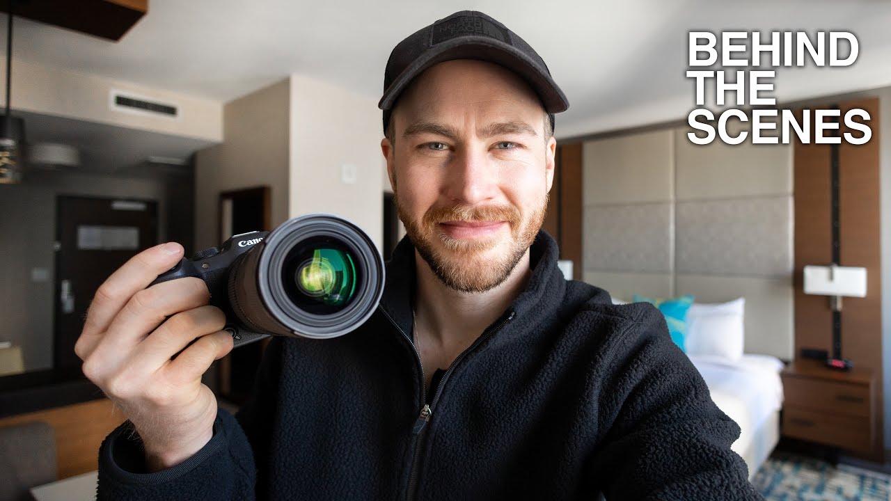 Как снимать видео о недвижимости БЕЗ стабилизатора | BTS с Canon R7!