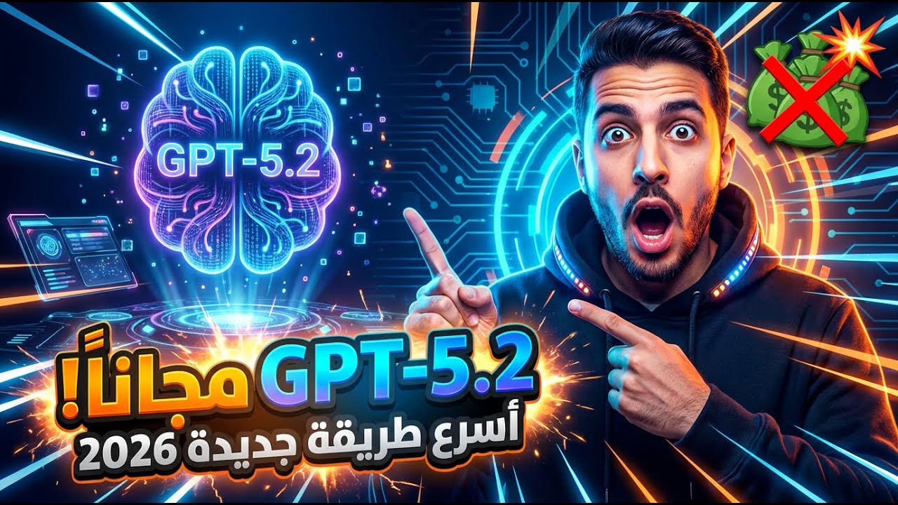 احصل على GPT-5.2 مجانًا الآن 😱 أسرع طريقة جديدة 2026!
