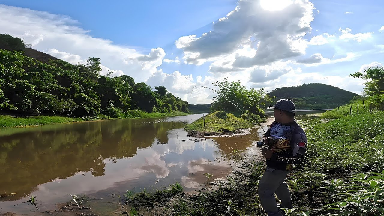 Pesca com e SOBRINHOS 