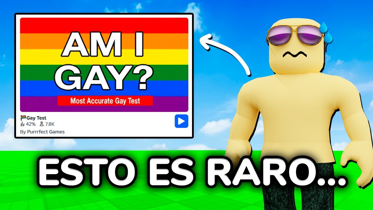 ROBLOX SE PUSO RARO..🤨