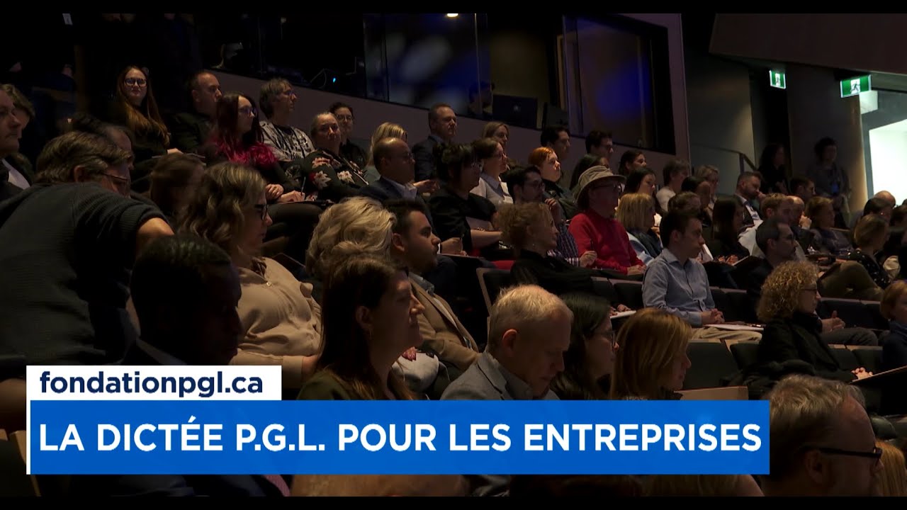 Entrevue à l'émission À vos affaires pour parler de La Dictée P.G.L. de la Francophonie.