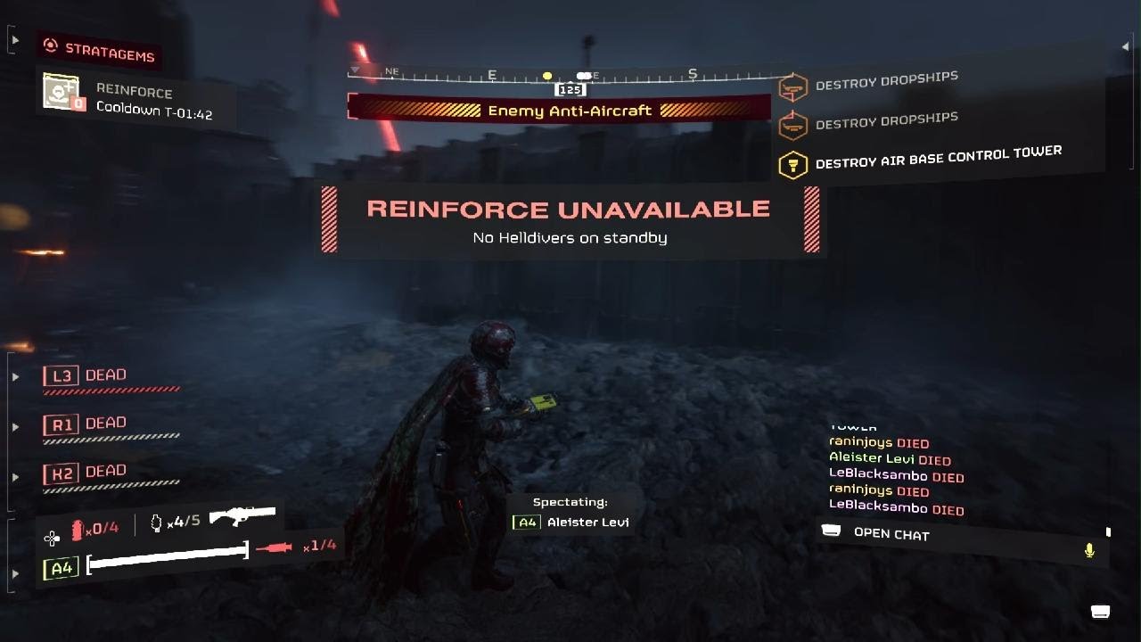 HELLDIVERS 2 The Jump mistake