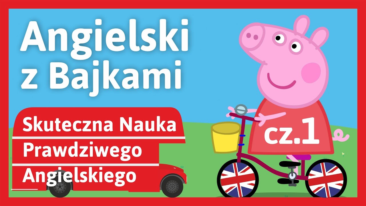 Angielski z Bajkami dla Dzieci - Skuteczna Nauka Języka Angielskiego (Świnka Peppa Zakupy 1)