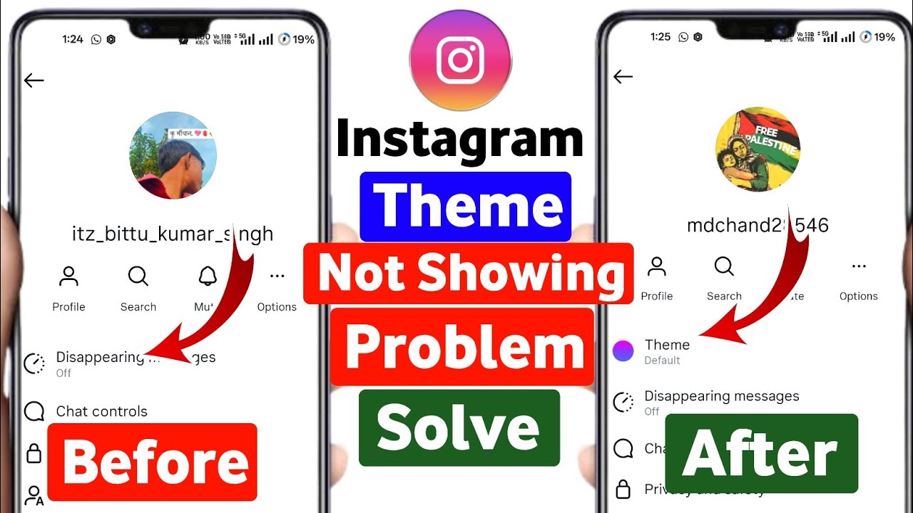 Instagram Theme Option Not Showing Problem 2026 | Instagram Chat theme option show nahi kar raha hai