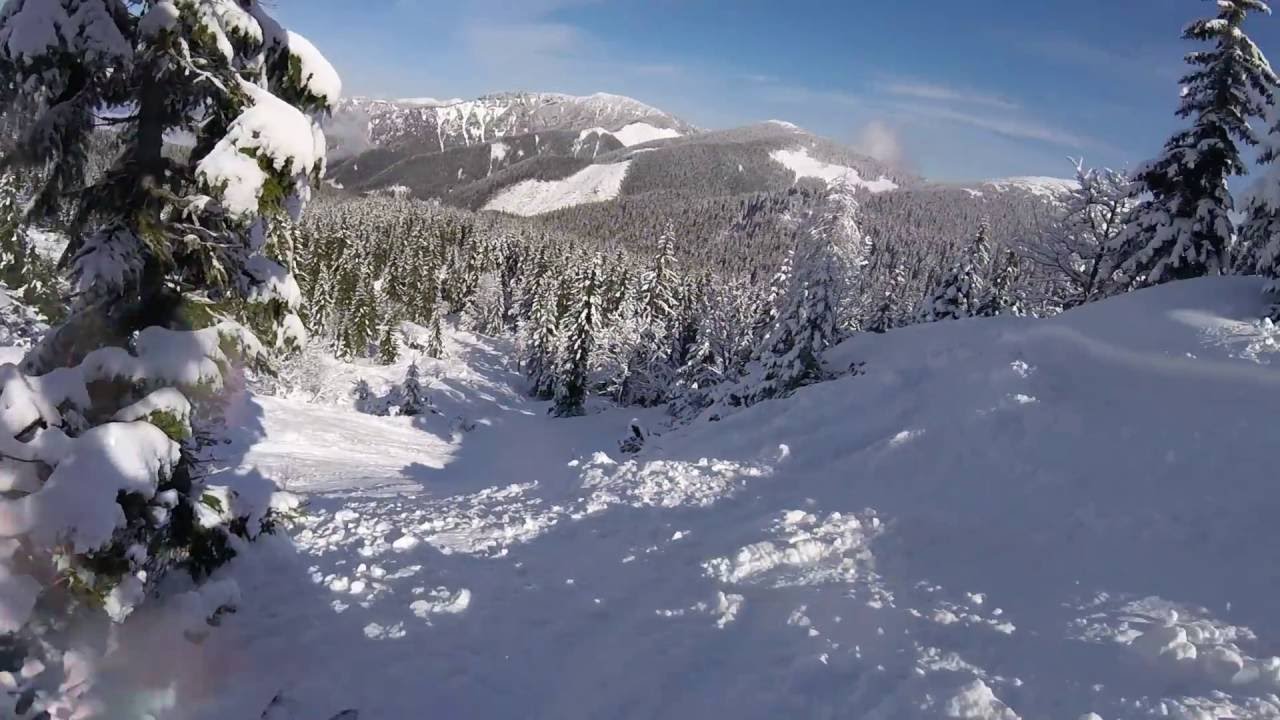 Off piste skiing in Jasna 2016