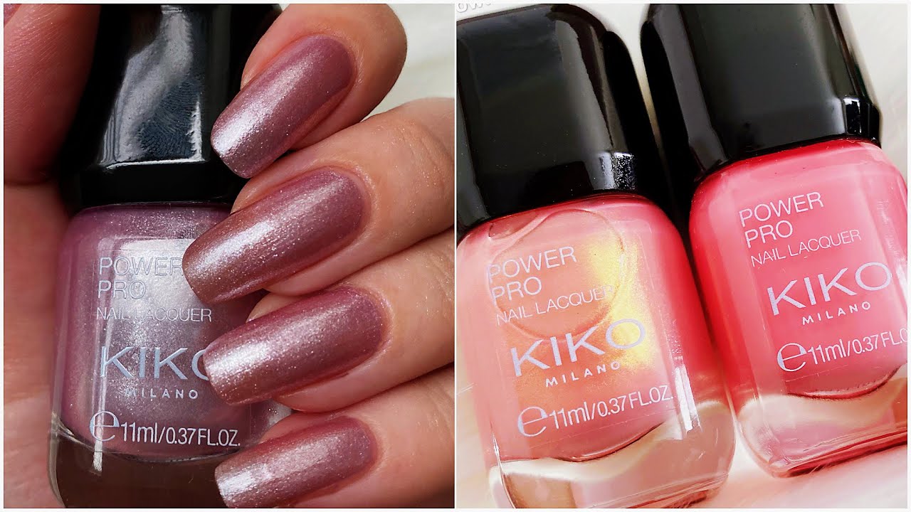 KIKO MILANO POWER PRO NAIL LACQUER | Nail Polish Swatches