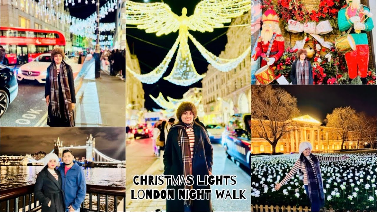 best London Christmas lights tour 2025 | London walking tours and￼￼ explore￼ Oxford an regent street