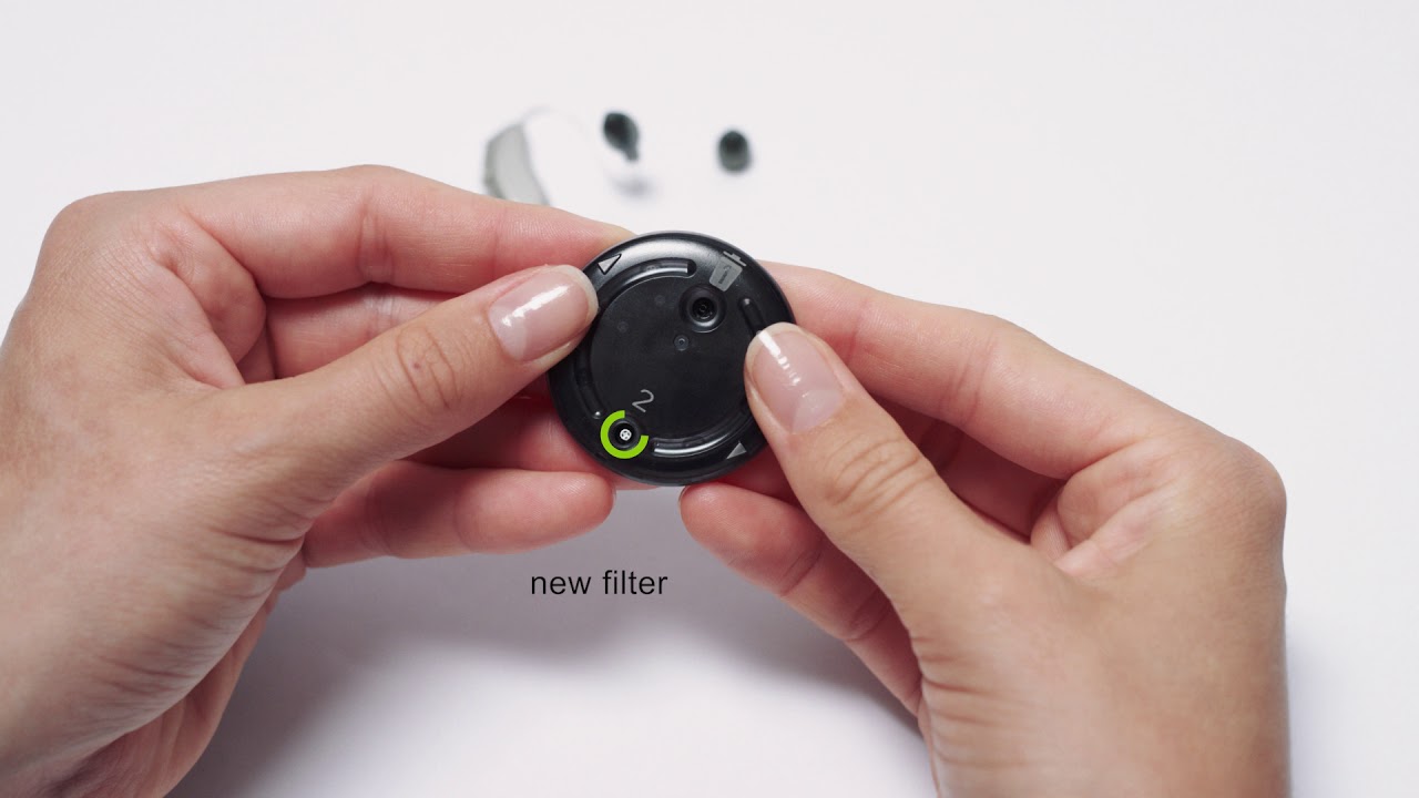 Película de instrucción: Cómo cambiar el el protector de cerumen "CeruShield"