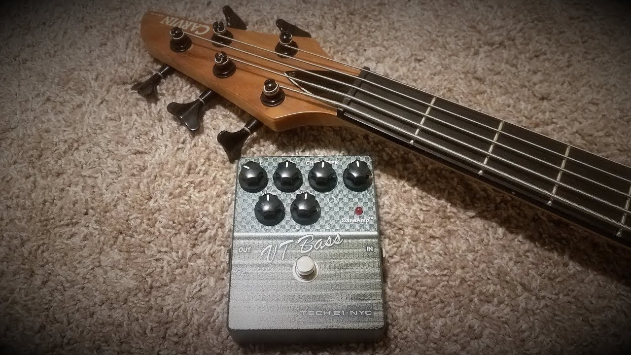 Testing Out the Tech 21 SansAmp VT Bass Pre