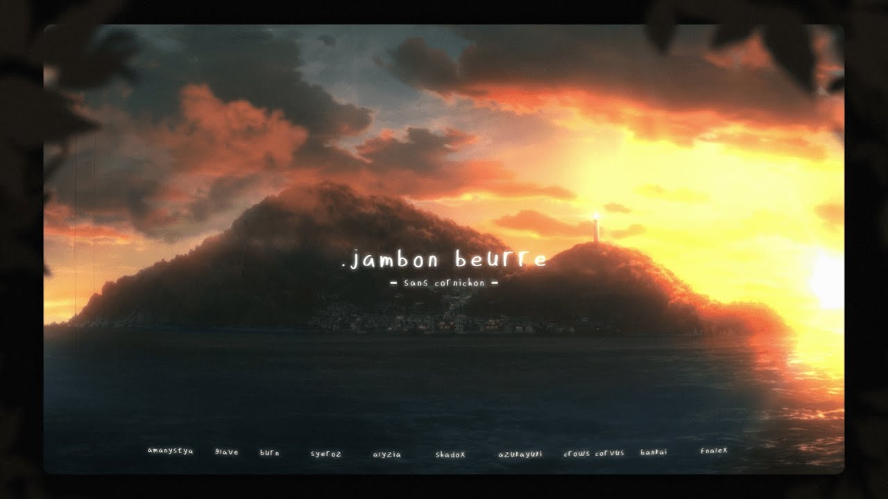 MEP | JAMBON BEURRE ( IC AMV FRANCE 
