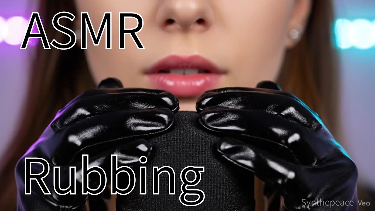 ASMR Leather Gloves: Deep Squeezing & Rubbing Sounds (No Talking)