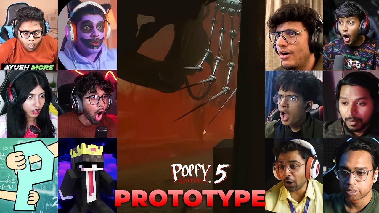 Indian Gamers React to Prototype's First Appearance | Poppy Playtime chapter 5