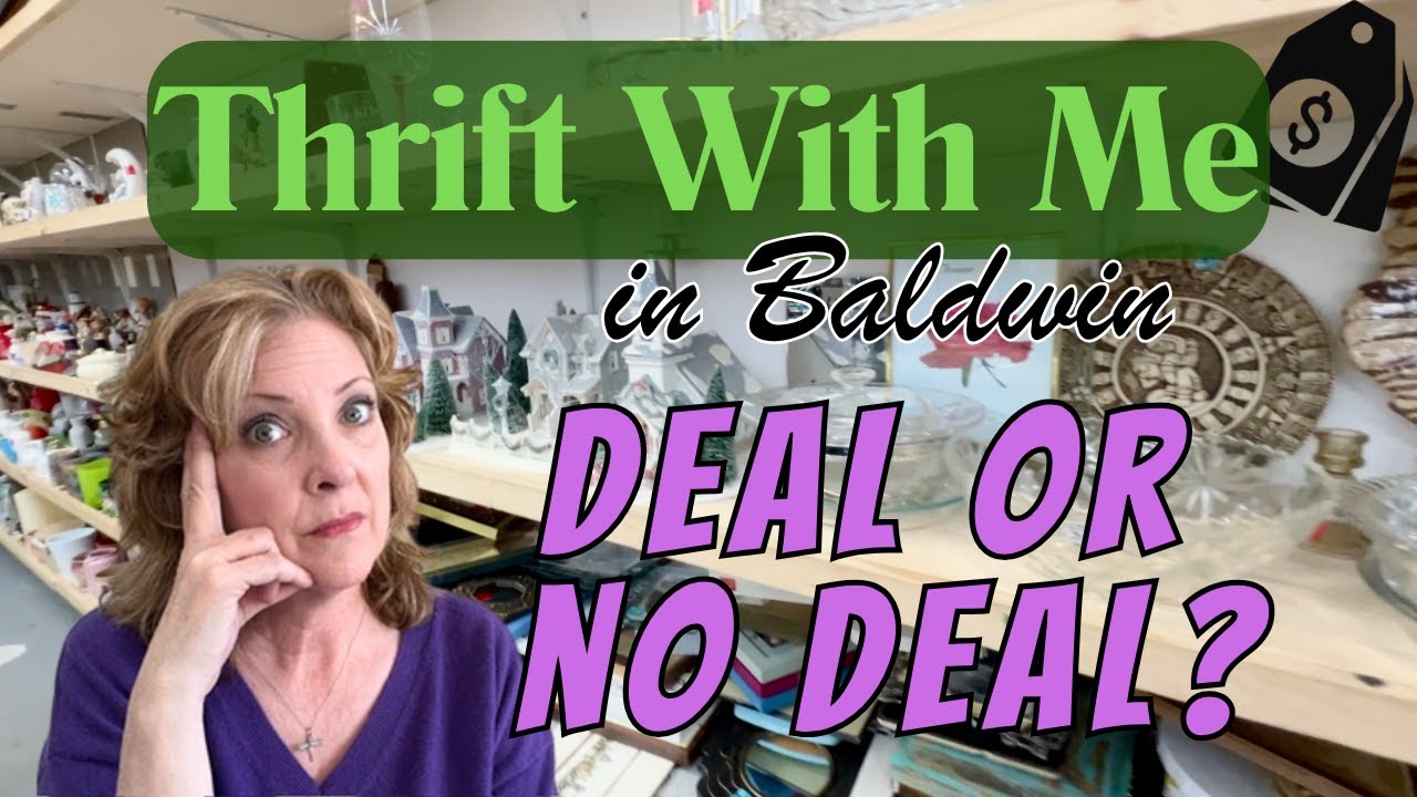 Thrift With Me в Болдуине | Скидки или нет в этом комиссионном магазине?