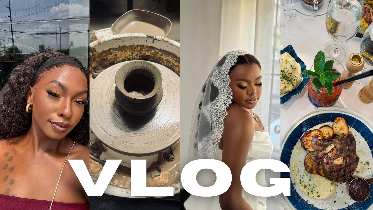 VLOG : Been spending a lot of time with God lately,  L'Oréal Shoot day, Catch up with friends & more