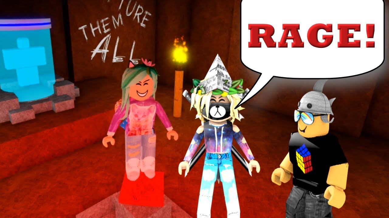 My Daughter Rages!- Roblox Flee The Facility