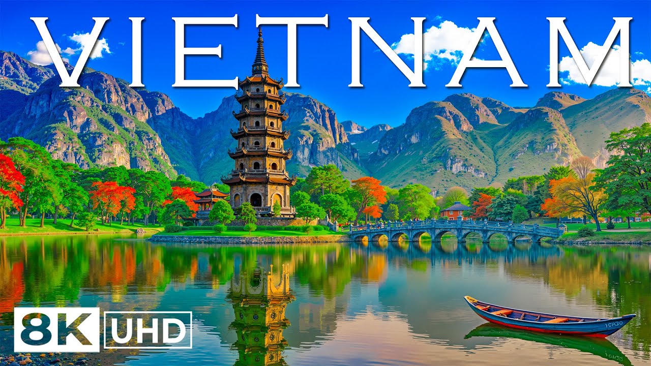 Wonders of VietNam | Journey Through the Land of Timeless Beauty | Travel Video 8K