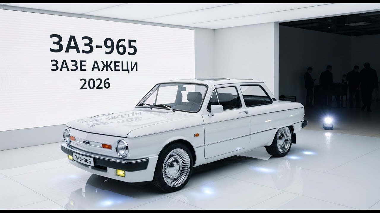ЗАЗ-965 ВЕРНУЛСЯ В 2026! Легендарный Запорожец стал современным