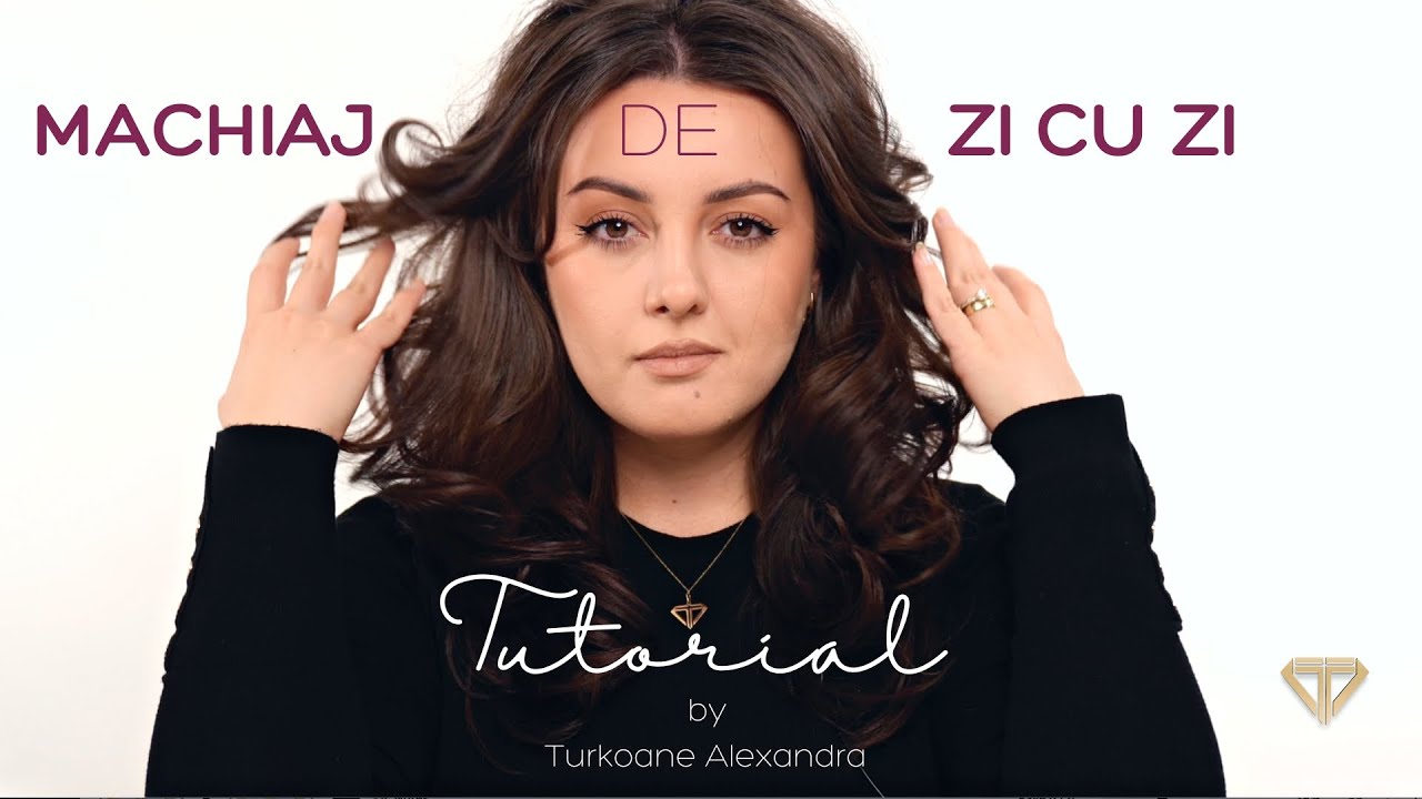 MACHIAJ DE ZI CU ZI || cu Alexandra Turkoane