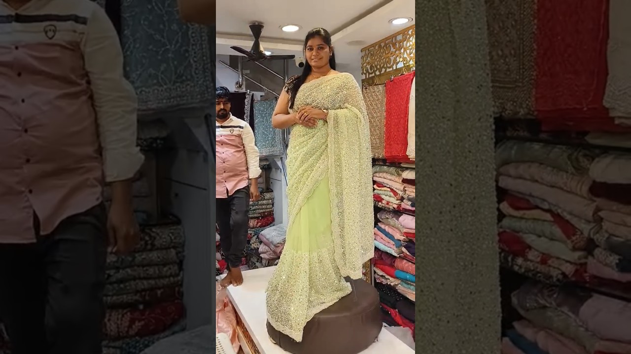 #shorts ❤️ Designer Sarees From Raj Mandir Sowcarpet | Priya Just Know Fashion #chennai #saree