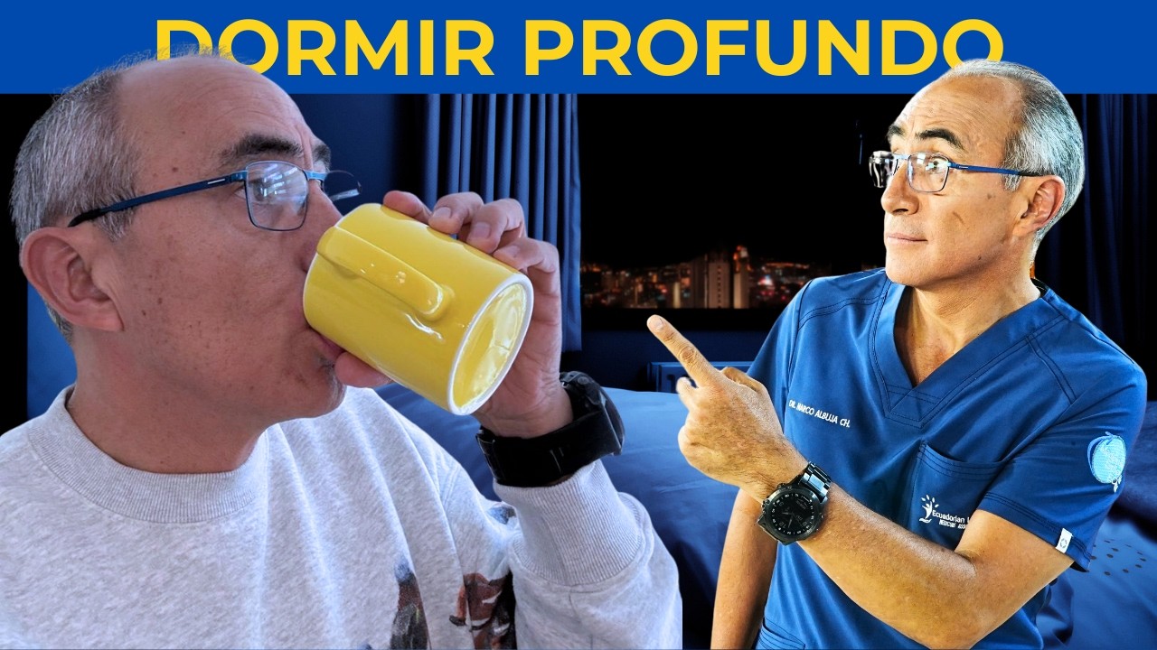 Bebida Natural para Dormir Rápido y Profundo 🌙 | Alimentos que Curan el Insomnio