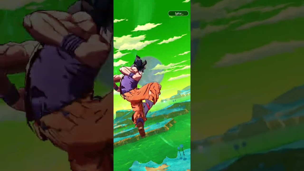 Las primeras tiradas al súper vegetto 