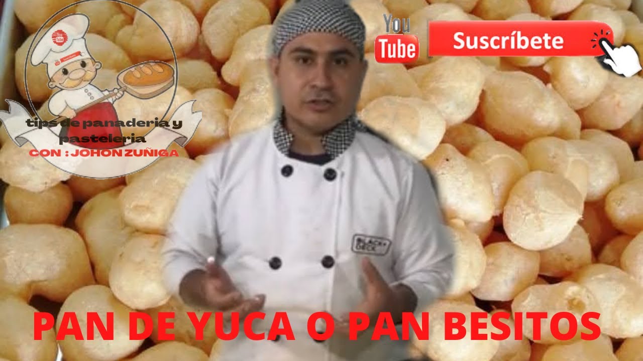 COMO PREPARAR RECETA FACIL  PAN DE YUCA O BESITOS