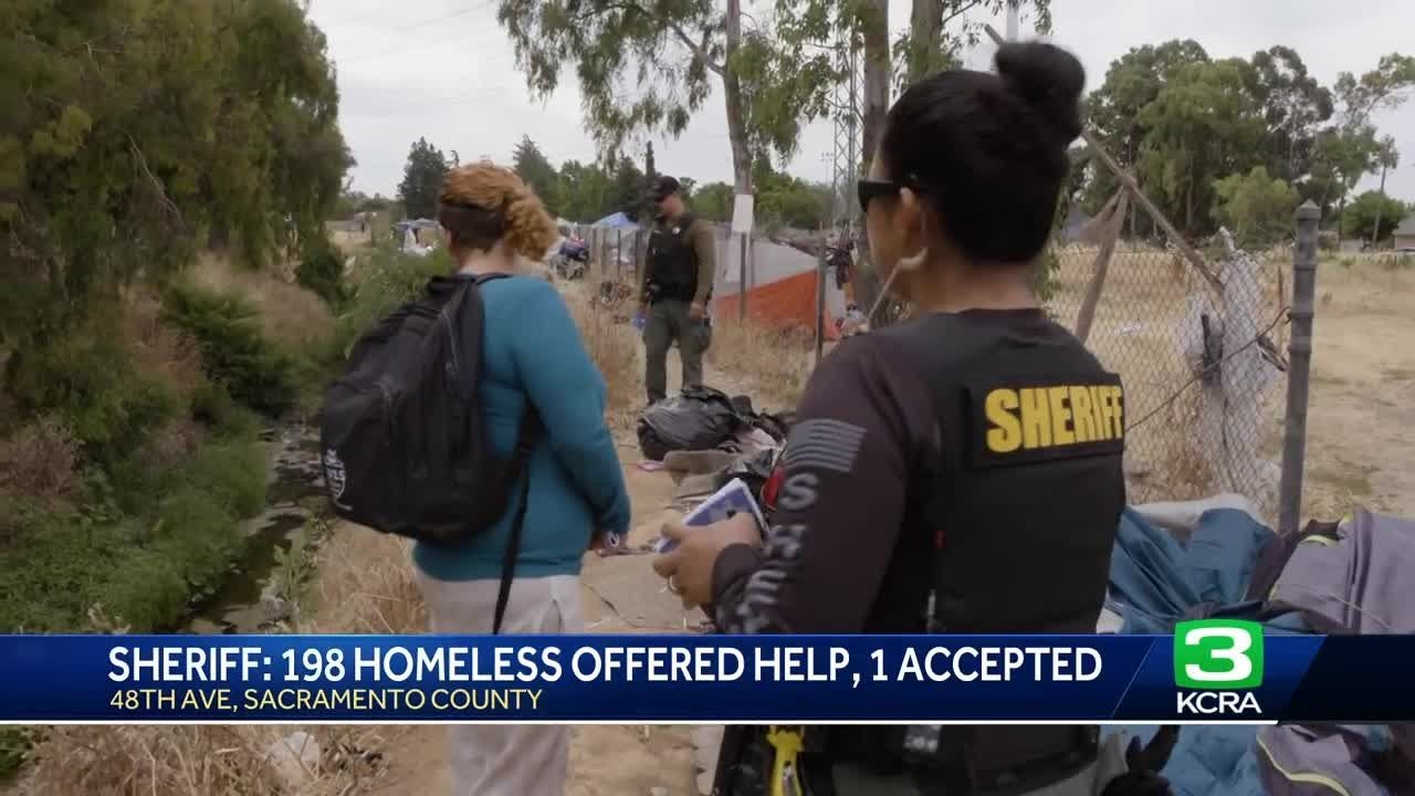 Sacramento Sheriff Jim Cooper wants to see more done with homeless issue
