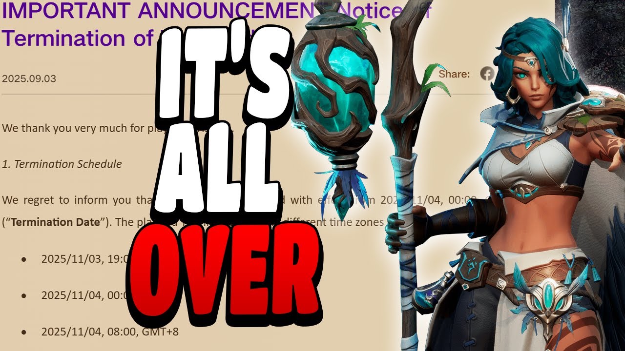 Tarisland is DEAD | IT'S SHUTTING DOWN AFTER ONLY A YEAR....