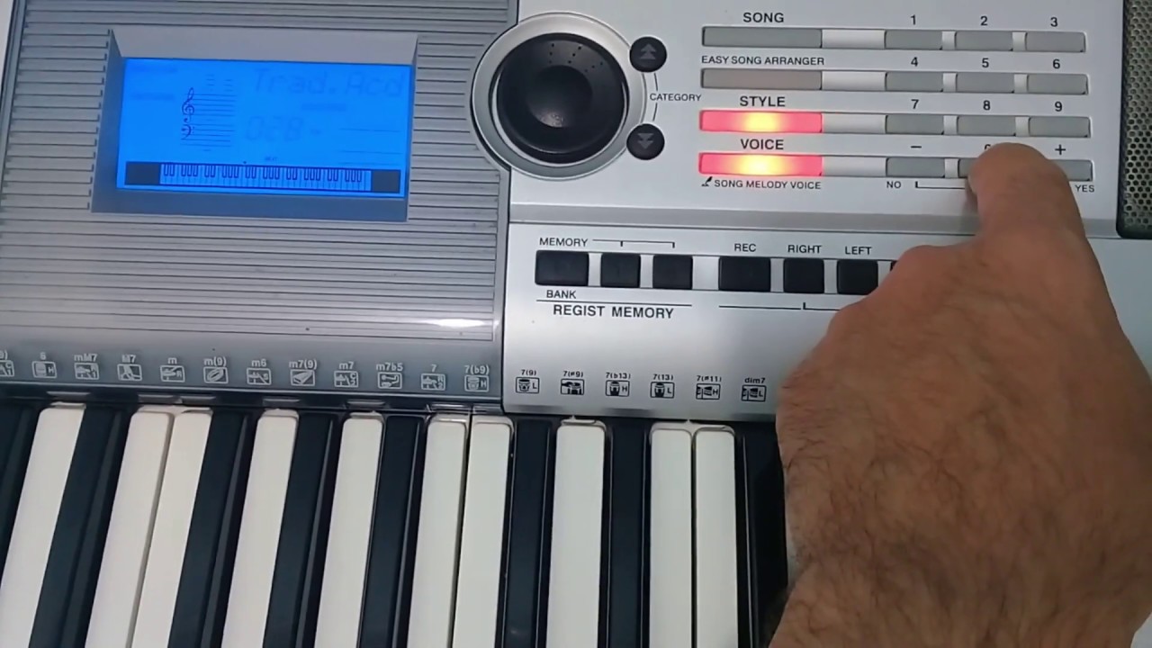 FUNÇÃO SPLIT TECLADO YAMAHA PSR E413 E423 TUTORIAL SONG