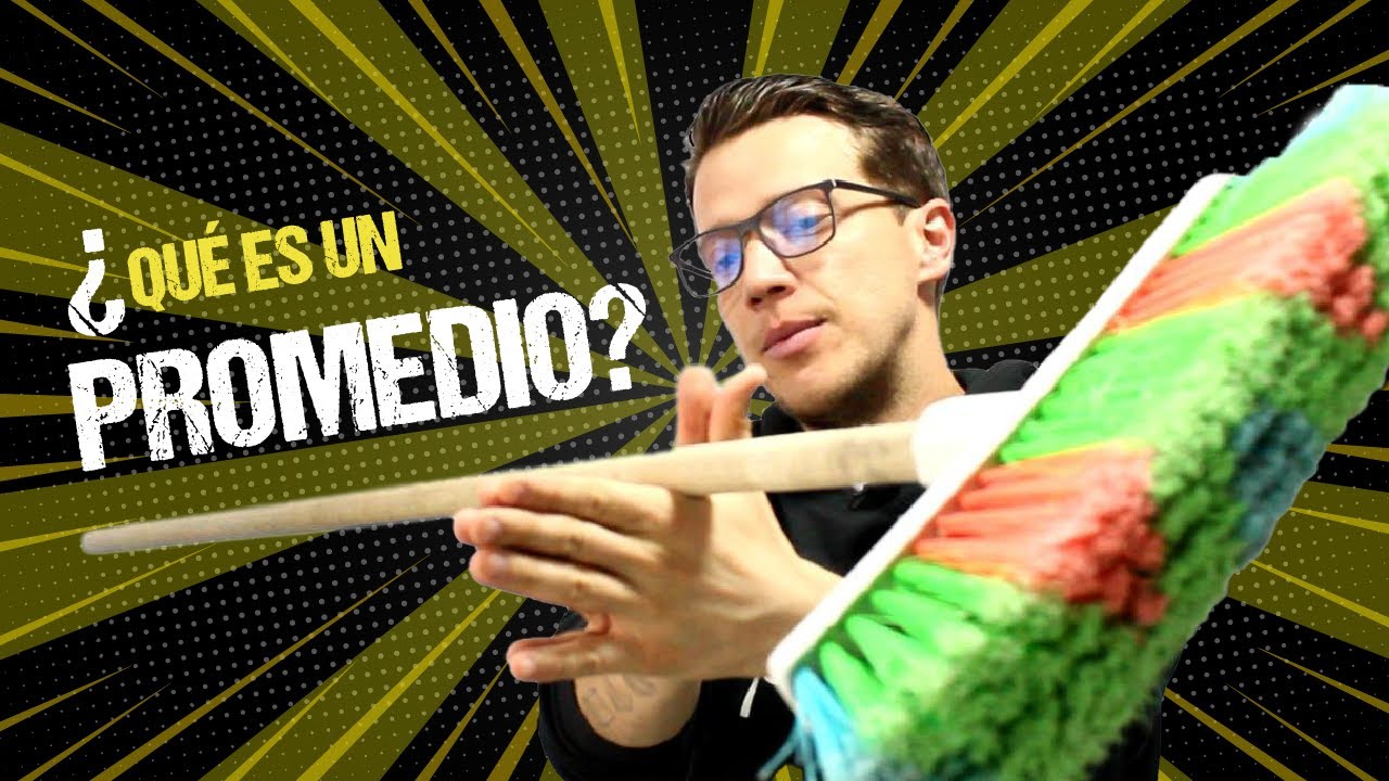 ¿QUÉ ES UN PROMEDIO? 🔥🚀 #FÁCIL #RÁPIDO