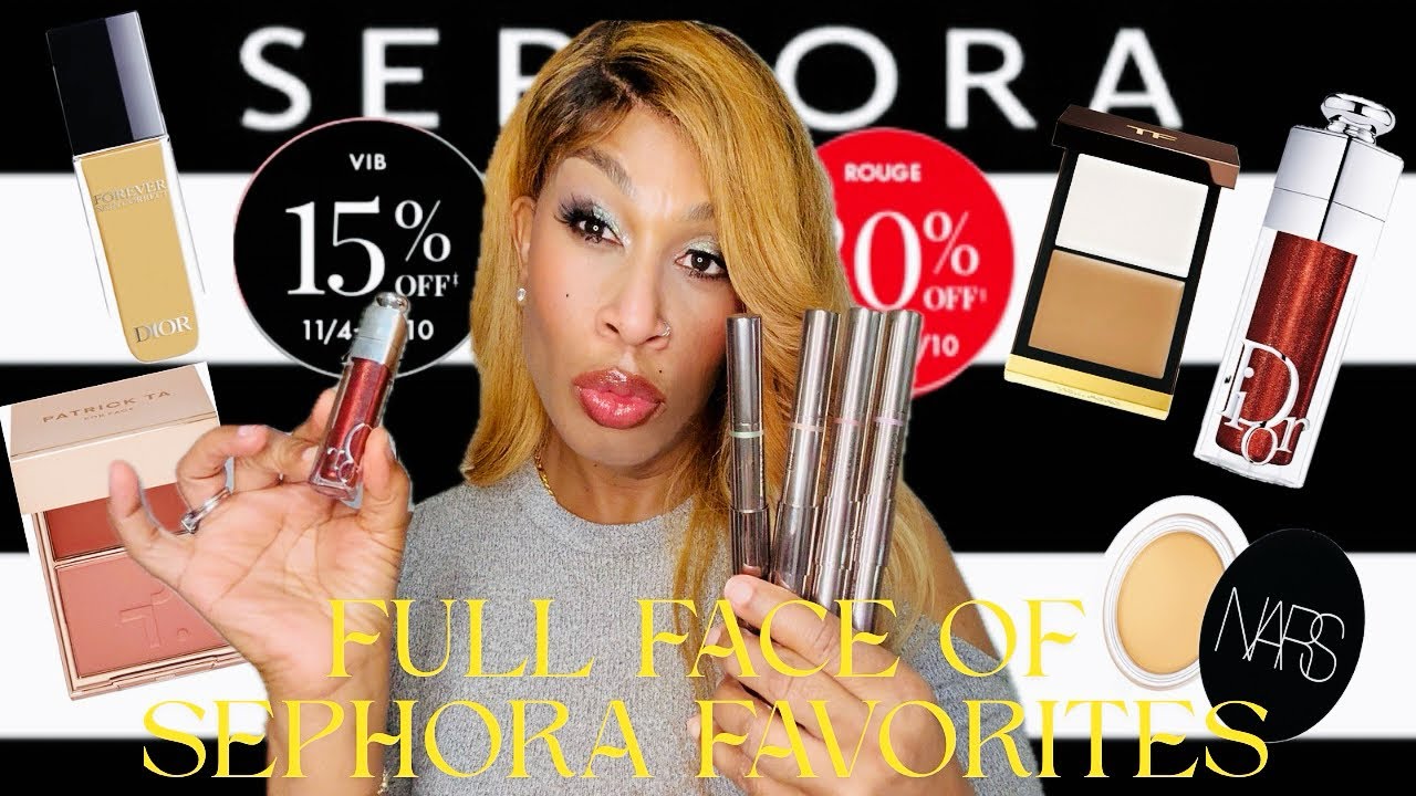 Full Face Using Only Sephora Savings Event Sale Must-Haves! 