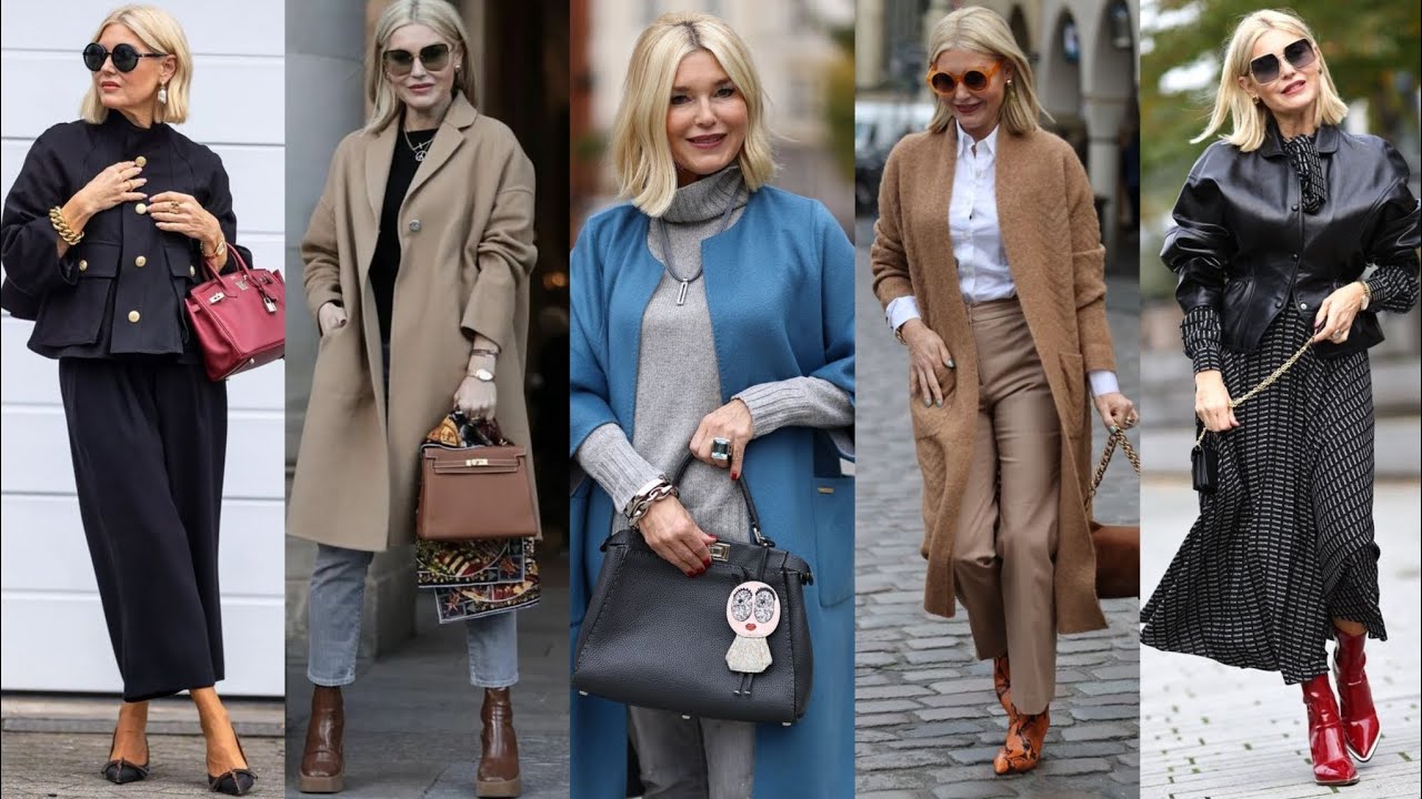 Natural Older Women OVER 50  | NewTrends Fashion For Women |winter/winter ☃️ ❄️ FallFashion 2026