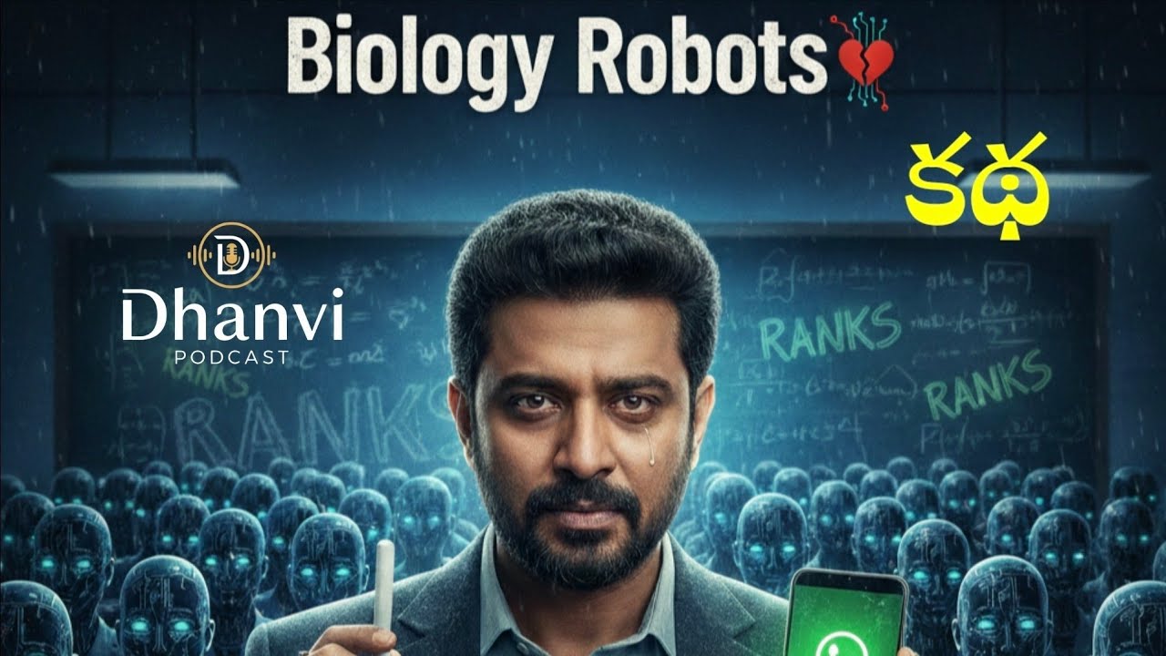 Biology Robots: కార్పొరేట్ కాలేజీల్లో గురువుల నిశ్శబ్ద రోదన! 💔 | Dhanvi Podcast telugu story