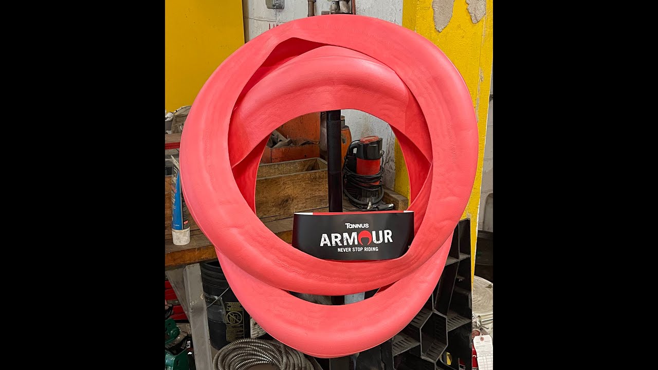 Installing Tannus Armour Liner & FlatOut, E-Cells Super Monarch Dual Crown 1500w AWD Fat Tire E-Bike