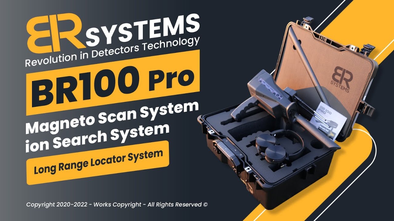 BR 100 PRO from BR SYSTEMS | Gold & Metal Detector | Tutorial Video