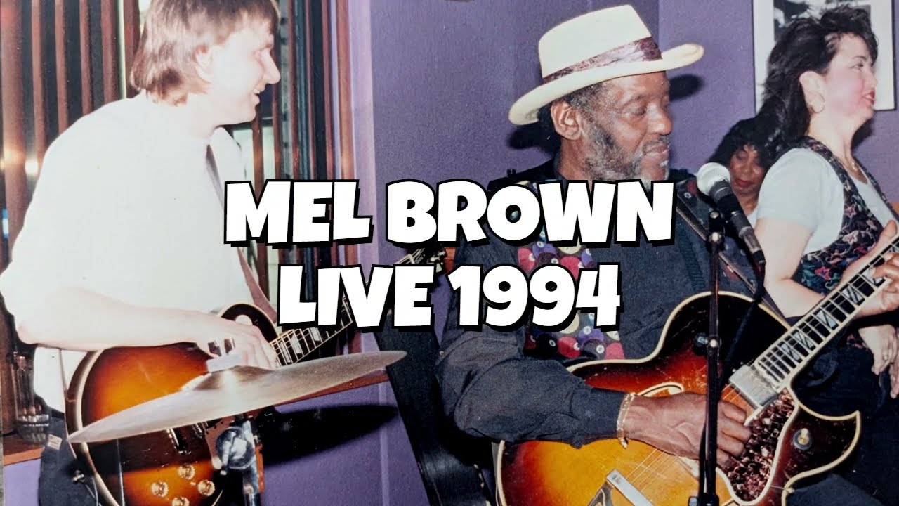 Mel Brown (Blues) Live in 1994 | Rock Me Baby B.B. King