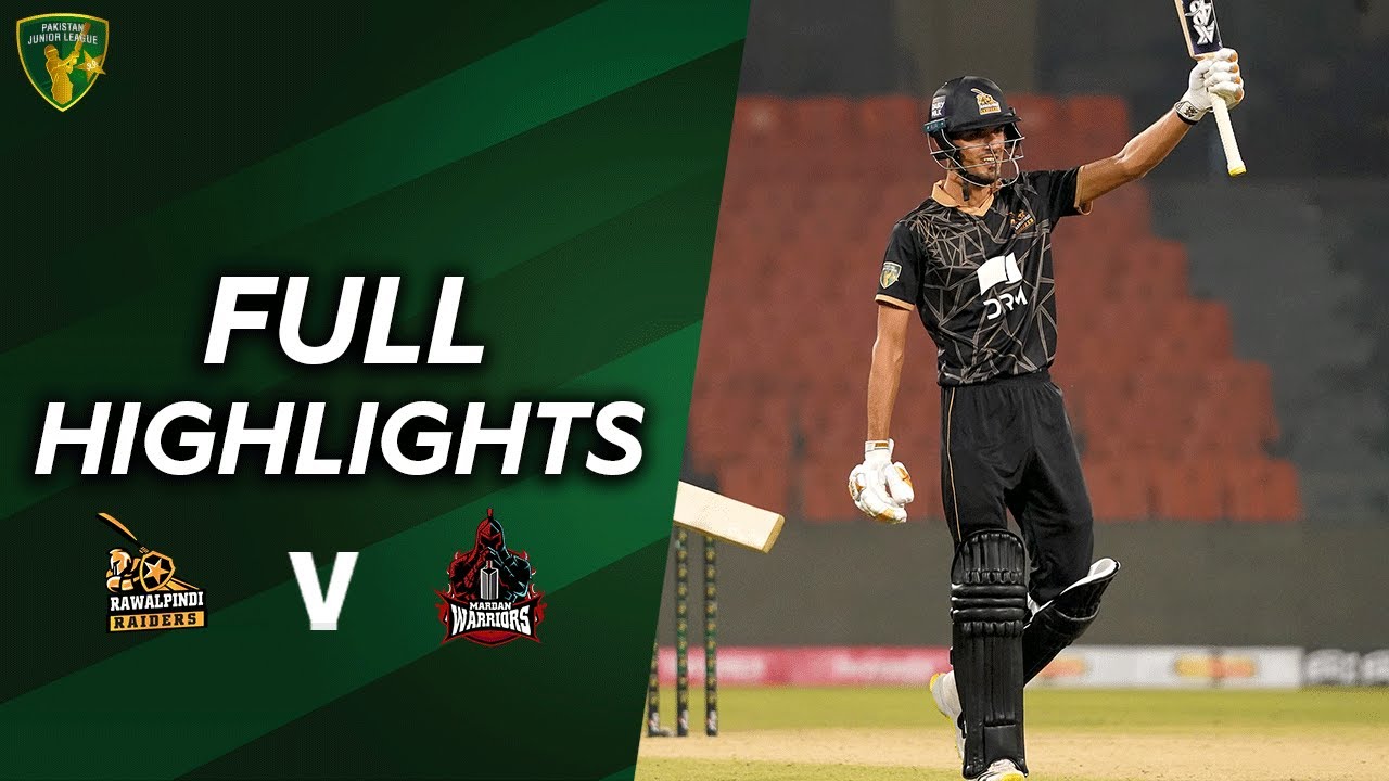 Full Highlights | Rawalpindi Raiders vs Mardan Warriors | Match 6 | PJL | MV2T