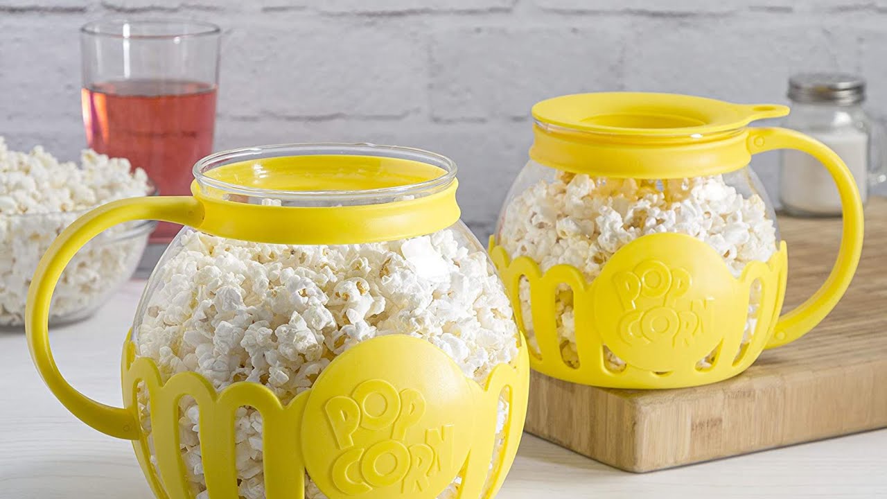 Ecolution Patented Micro-Pop Microwave Popcorn Popper | KTR Branding