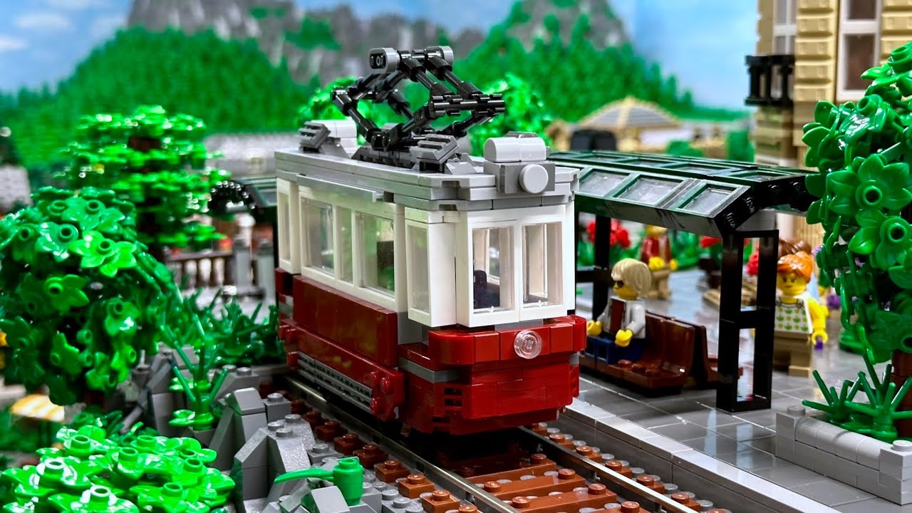 Поездка на трамвае LEGO выходит из-под контроля... — Обновление Lego City