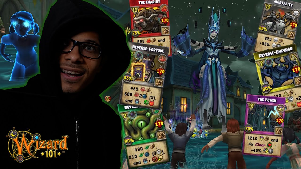 This IS the most Terrifying Spell in Wizard101. | NEW 180 Darkmoor Spells Reaction!