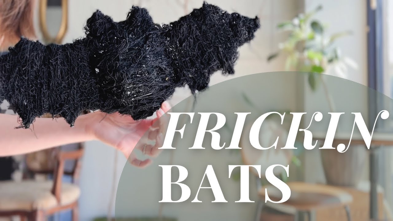 Dollar Store DIY Pottery Barn Bats