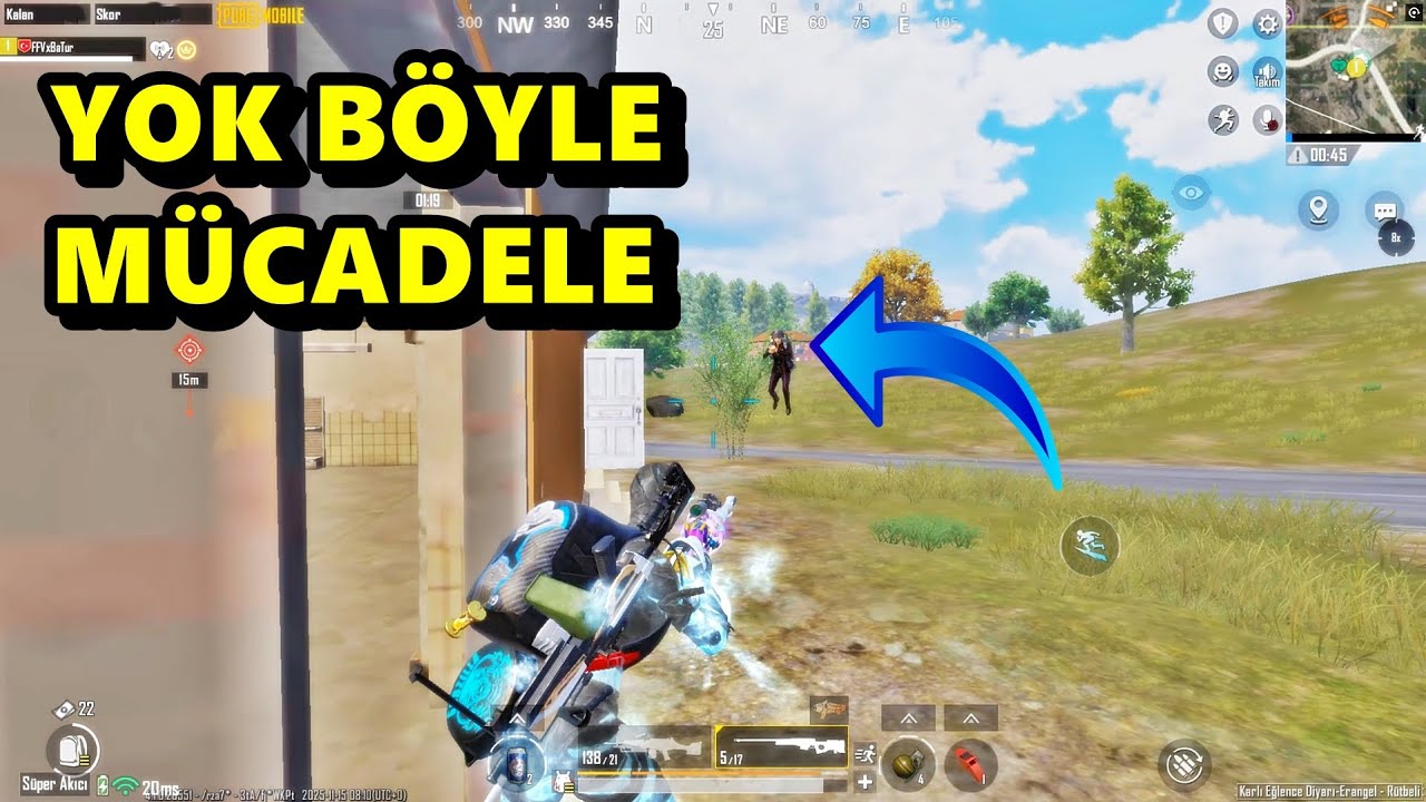 YOK BÖYLE MÜCADELE ! BATUR GAME SOLO SQUAD PUBG MOBİLE