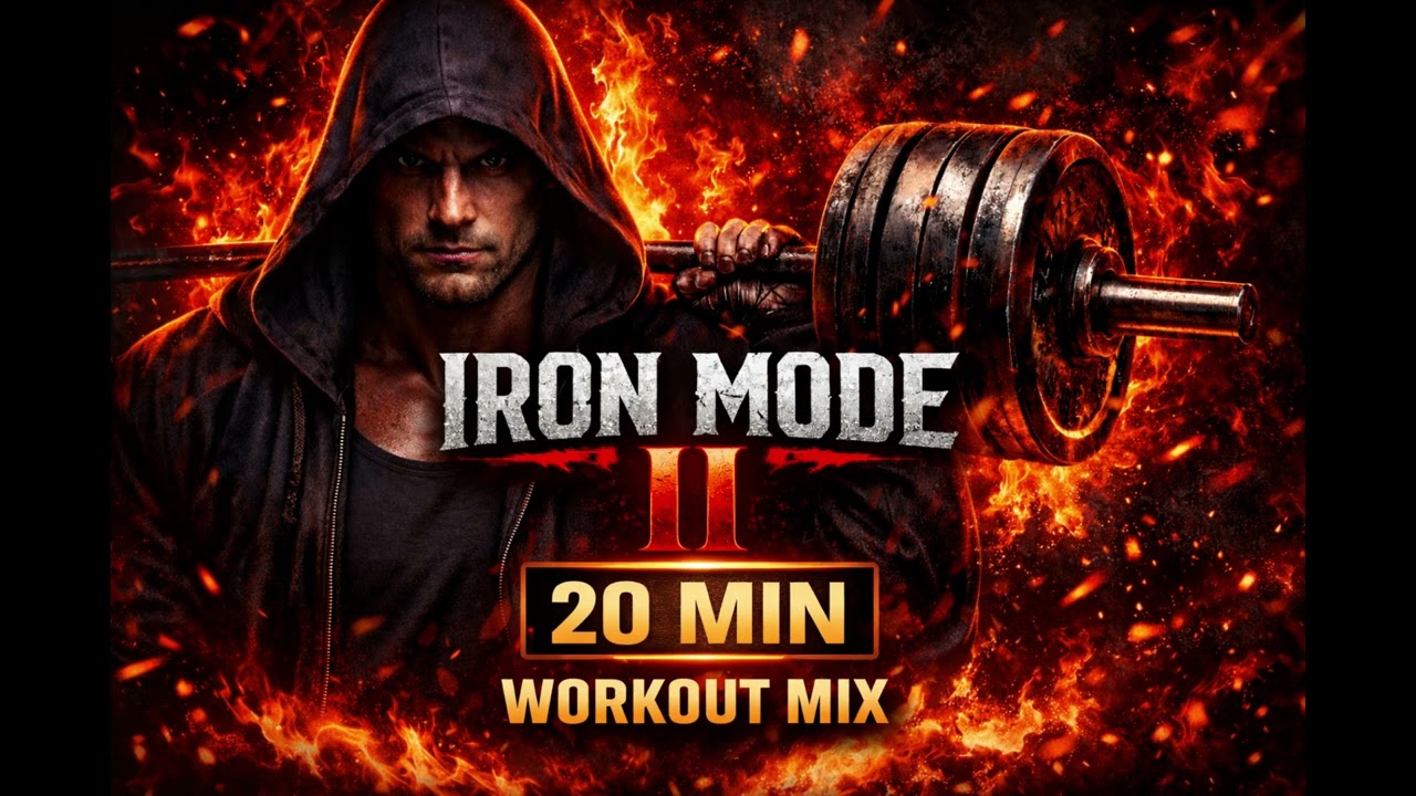 IRON MODE II - 20 Min Heavy Gym Workout Music | Aggressive Training Energy